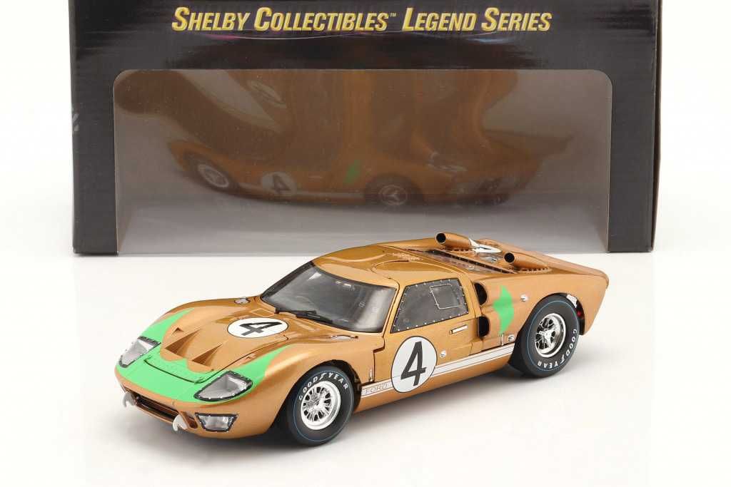 1:18 Shelby Collectibles Ford GT40 Mk II #4 24h LeMans 1966 Hawkins