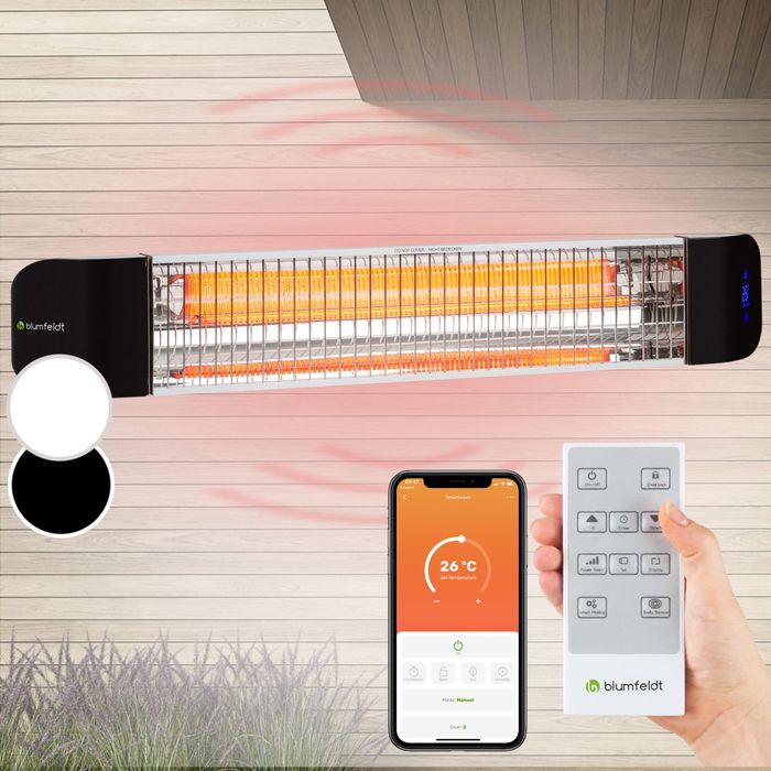 Promiennik podczerwieni BLUMFELDT 2400W WIFI