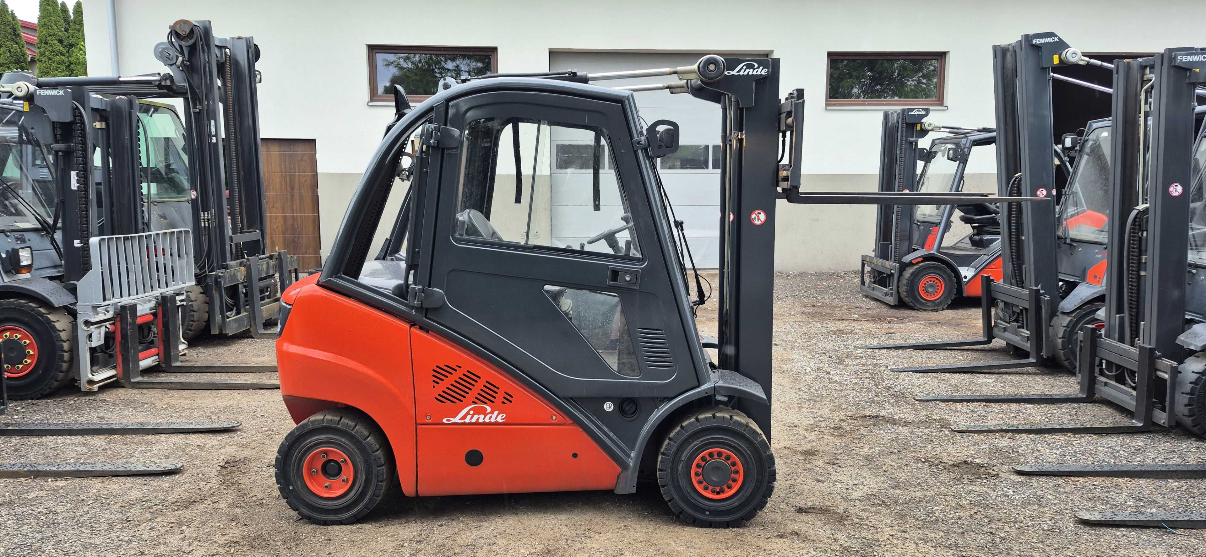 Wózek Widłowy Linde H20D - Diesel - Triplex 4.70 m - 7900 mth - BDB