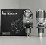 Авто лампа H4 bi led линзи  F40B 12-24м 6000K 30000Lm  (цена за 2шт)