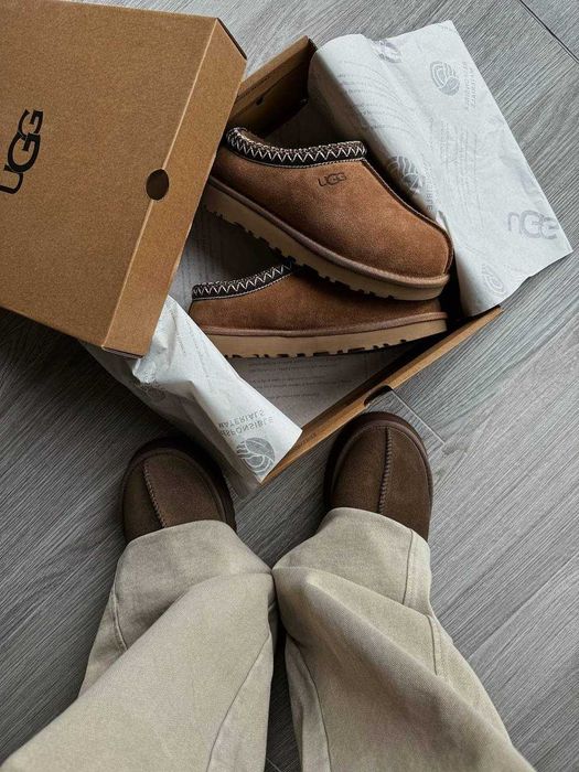 Угги/Угг/Уггі/Уги/Угі/UGG Australia Tasman Chestnut Suede/Tazz Slipper
