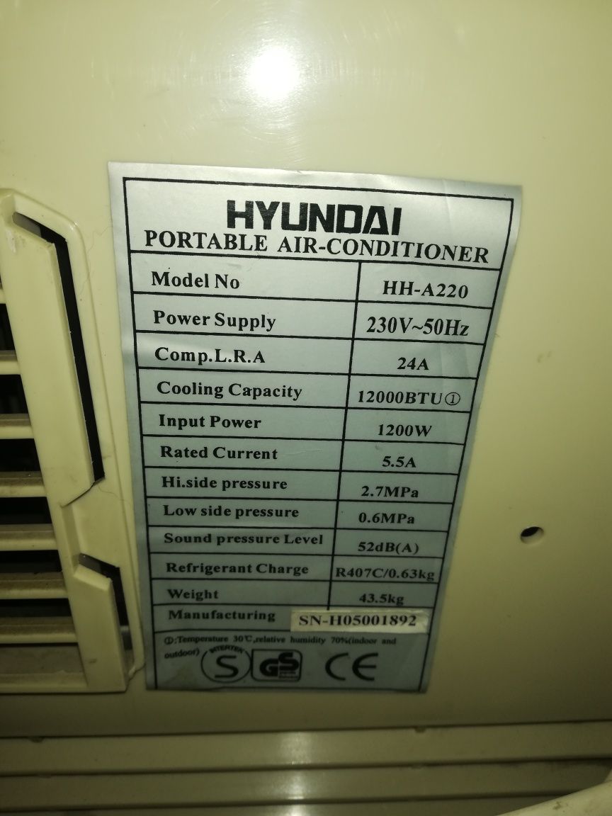 Klimatyzator hyunday HH-A220