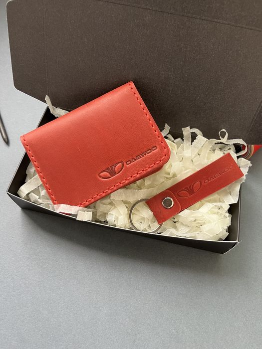 Подарунковий набір до дня автомобіліста. Обкладинка на автодокументи