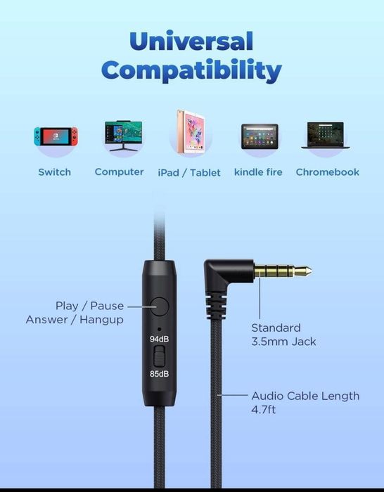 Продам наушники,облегченные,Iclever,звук отличный