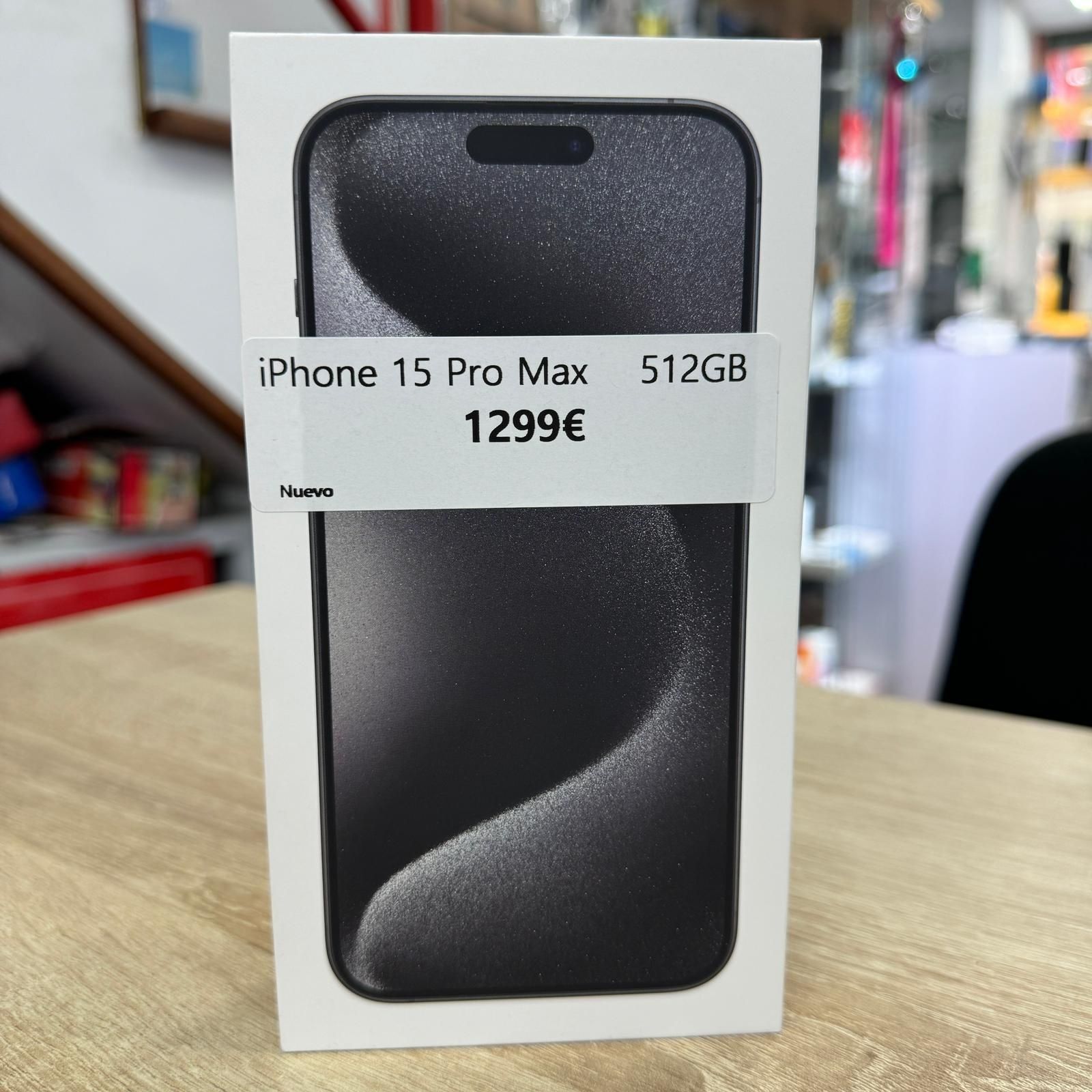 iPhone 15 PRO MAX 512GB