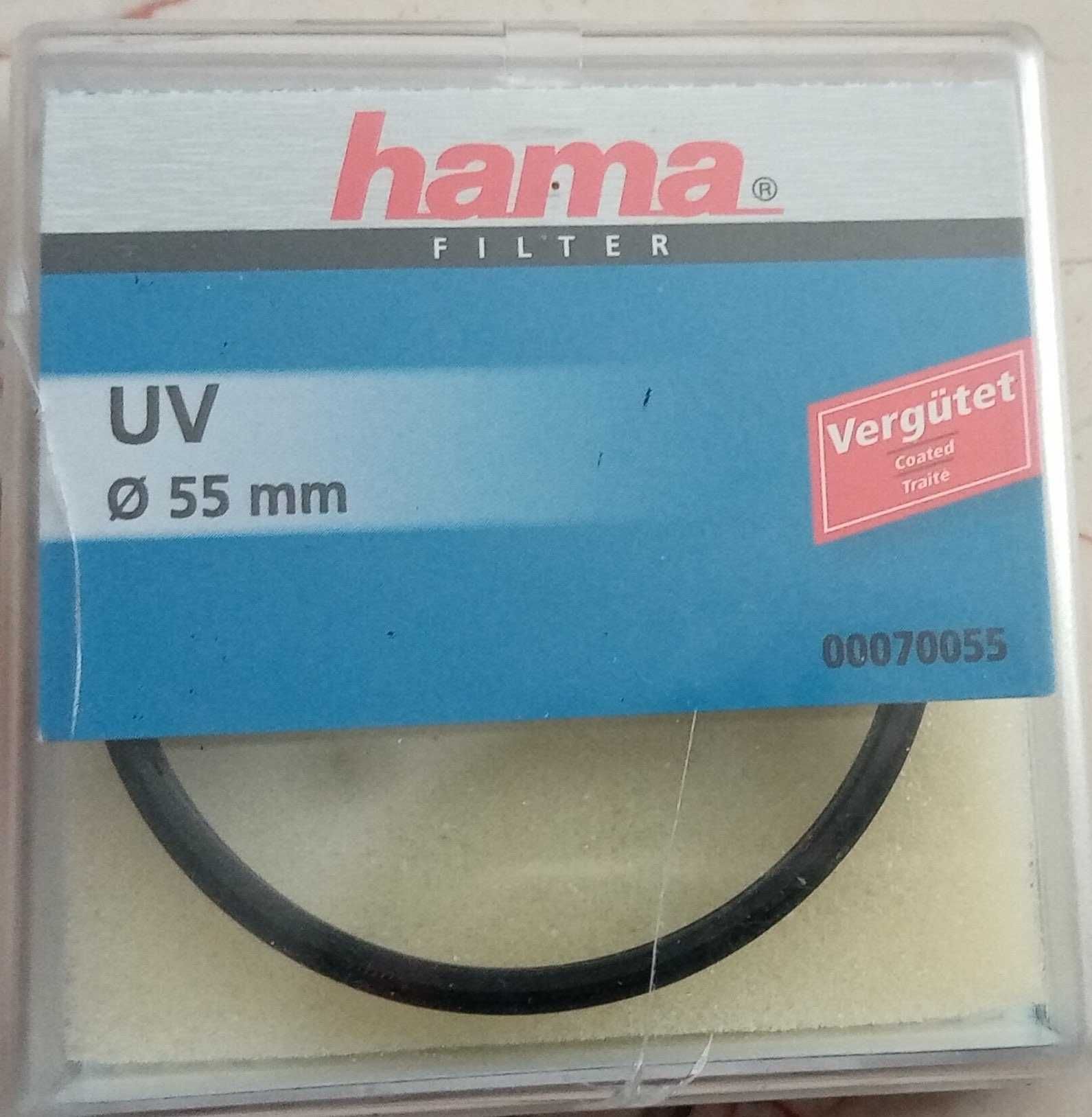 Filtro UV HAMA 55 mm - Coated