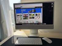 iMac Silver m3 /8C CPU/10C GPU/16GB/512GB