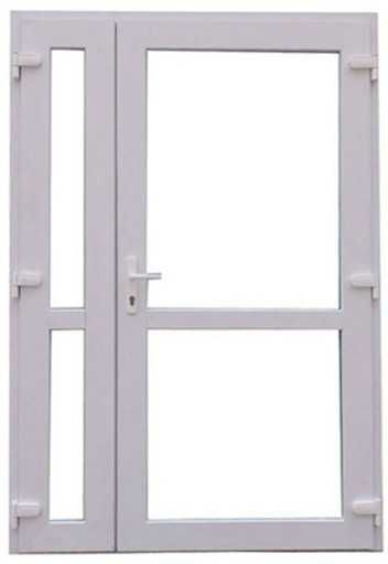 DRZWI Zewnętrzne PCV Sklepowe KACPRZAK 125x210 Lider OLX