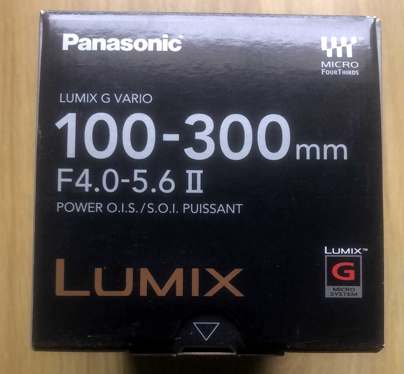 Obiektyw Panasonic H-FSA100300, 100-300 mm, nowy, gwarancja i FV