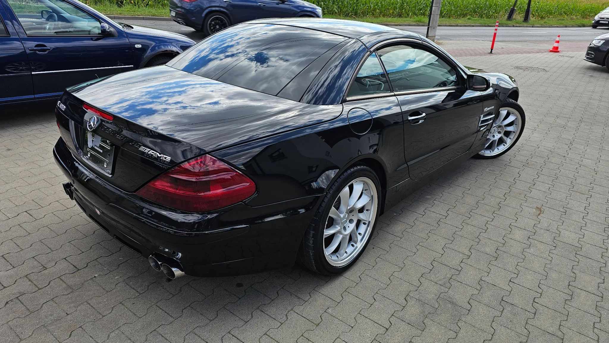 Mercedes-Benz SL V8 wolnossące M113, wersja na rynek japoński, Brabus