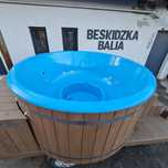 Balia mobilna, bania na przyczepie