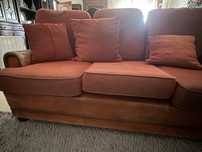 Sofa 3 lugares pele
