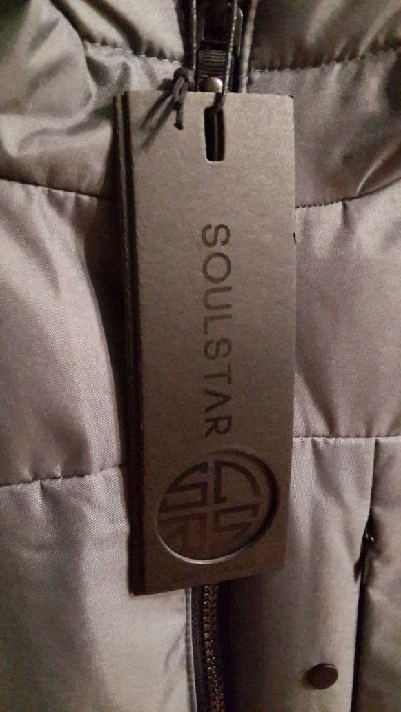 НОВАЯ длинная куртка, пальто  Soul Star (Англия), размер L-XL (50-52).