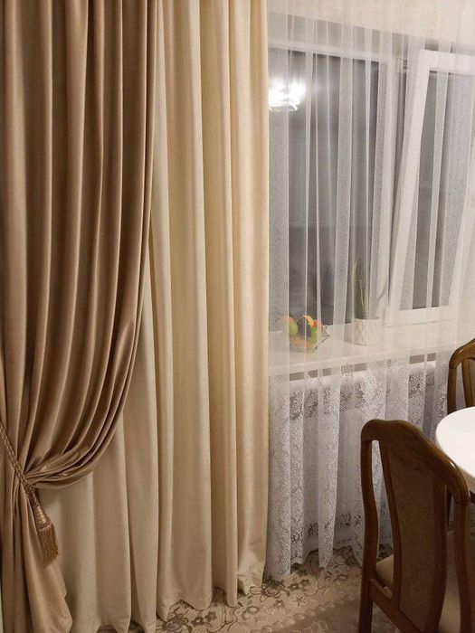 Штори оксамит, гардины бархат, тюль, велюр, мікровелюр