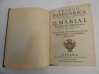 Livro Oração Panegyrica - 1778