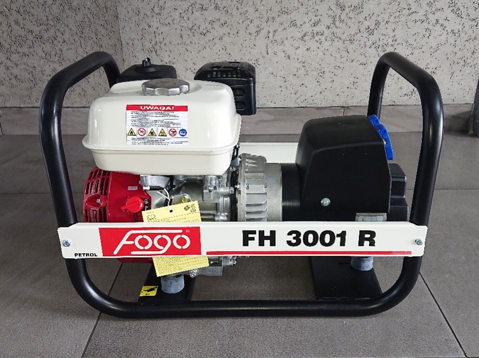 Agregat prądotwórczy FOGO FH3001R AVR 2,7kW 230V HONDA