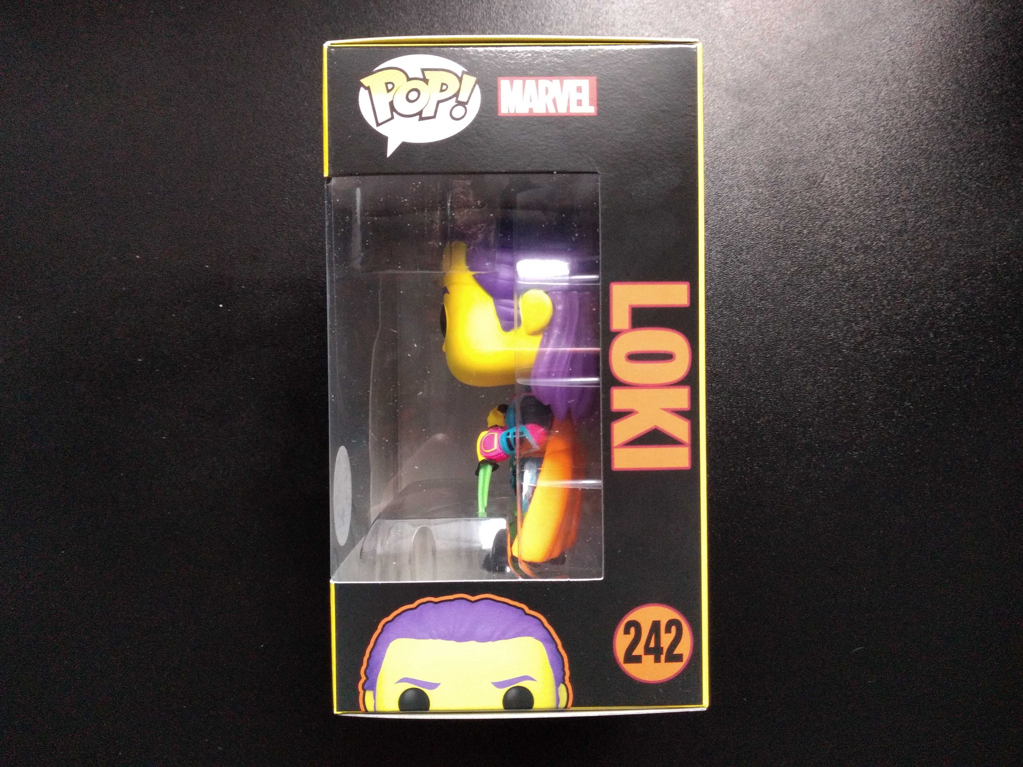 Funko POP  Loki Blacklight (242) - Marvel Thor Ragnarok + Protector