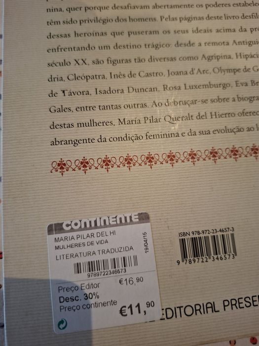 Livro "Mulheres de Vida Apaixonada"