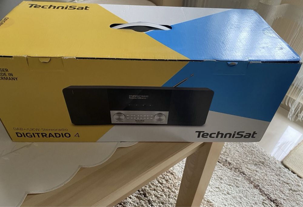 Nowe radio cyfrowe wifi Technisat Digitradio 4 stereo fm dab plus