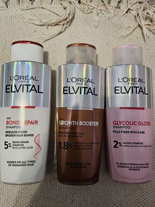 Szampony loreal i inne kosmetyki