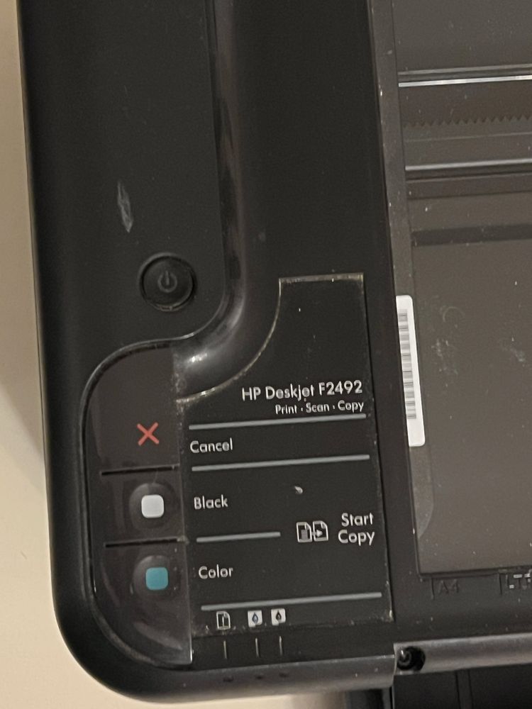 Impressora HP Deskjet F2492