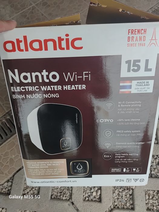 Terma nad umywalkowa 15l wi fi