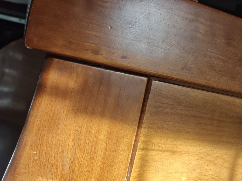 Cama solteiro, maciça , pinho mel, de corpo e meio