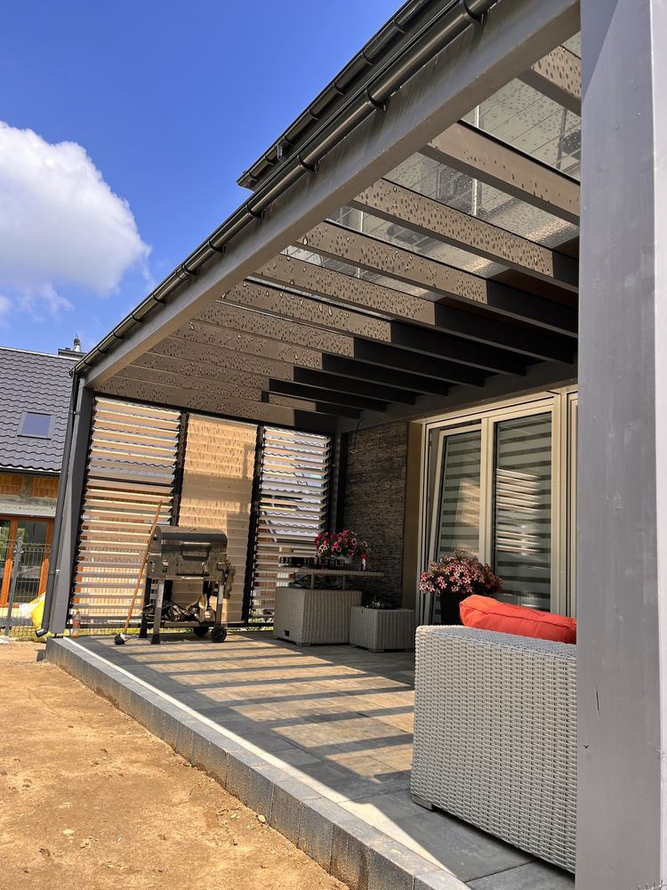 Zadaszenie tarasu pergola patio