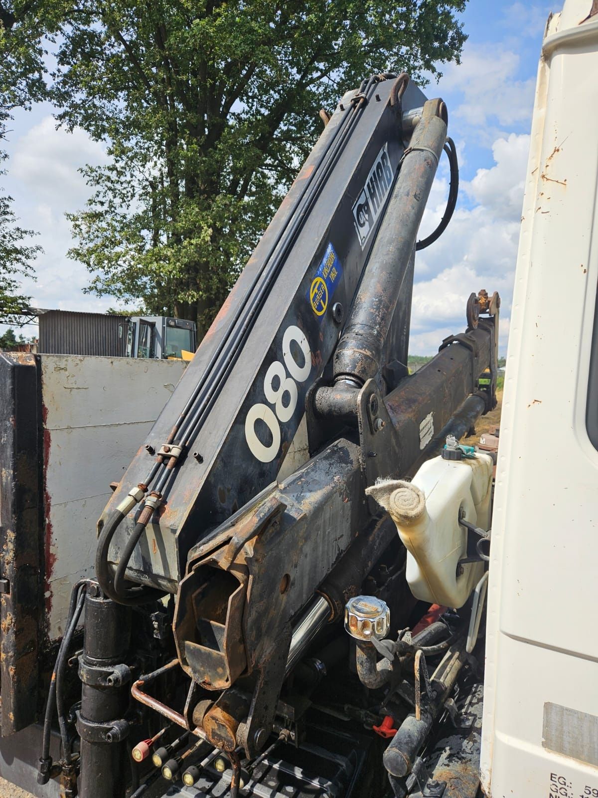 Маніпулятор Hiab 080 Mercedes Man Vario Газ Зіл.