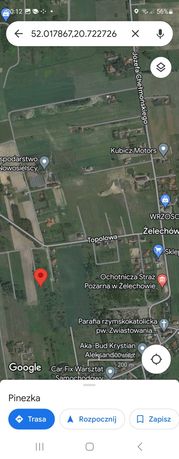 Działka budowlana 1160m2 Żelechów gmina żabia wola