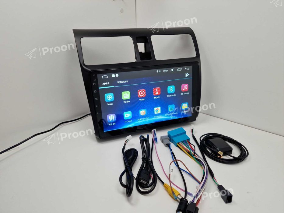 Auto Radio Suzuki Swift Android 2Din Ano 2003 até 2010