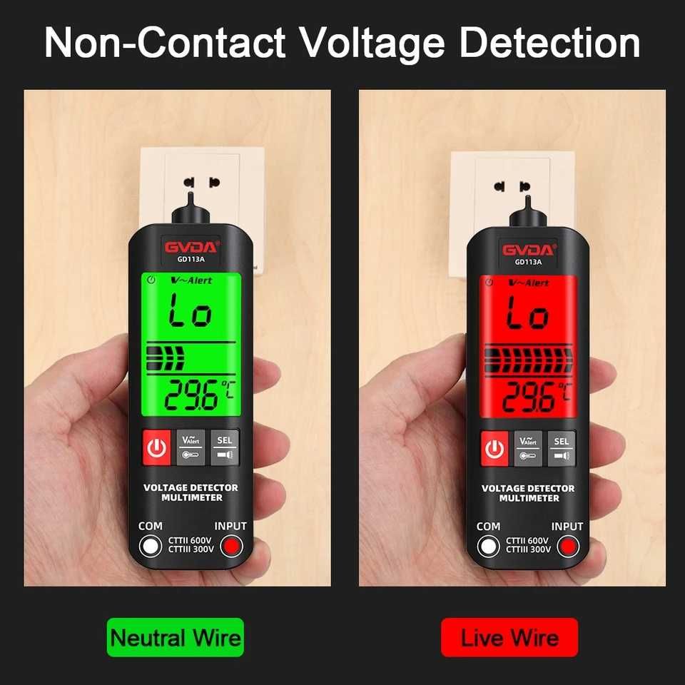 GVDA® voltage detector multimeter (абсолютно новий)