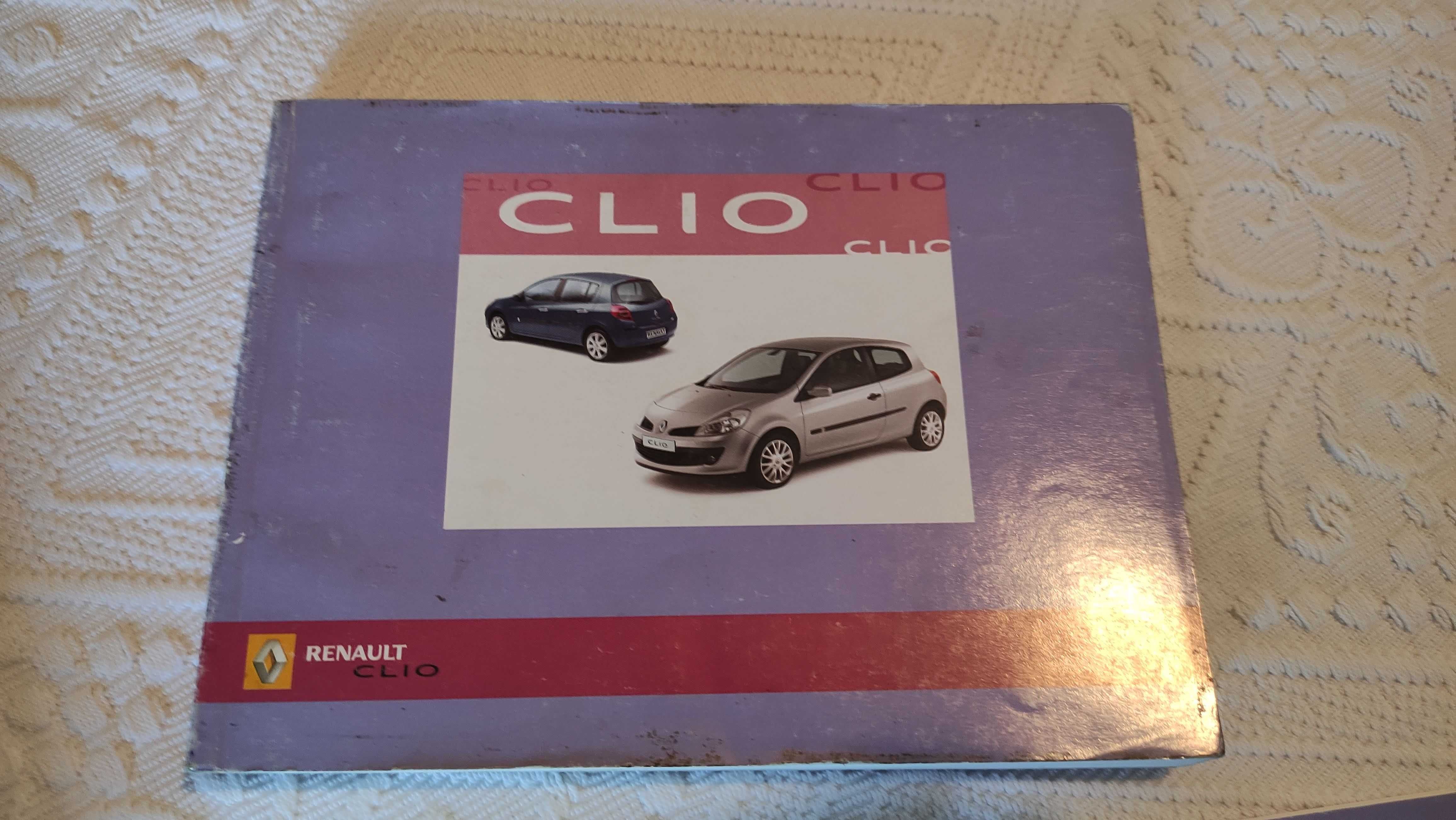 Conjunto de Manuais Renault Clio 3