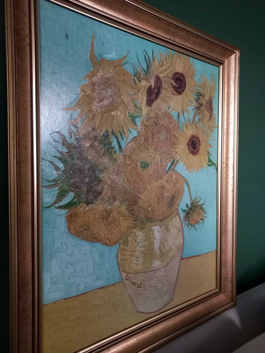 Słoneczniki Van Gogh reprodukcja, obraz