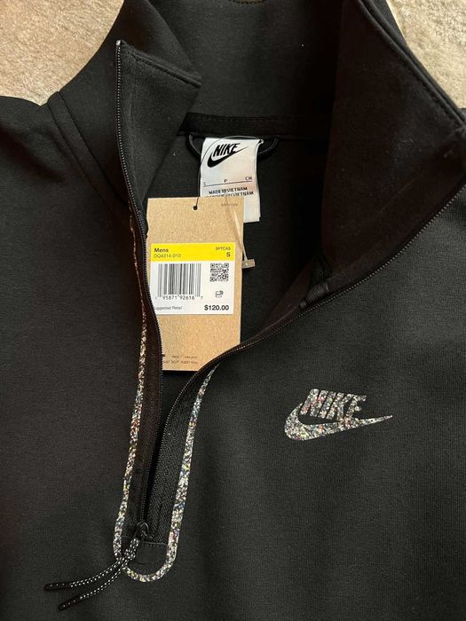 чоловіча кофта Nike Revival Tech Fleece Half-Zip, нова толстовка найк