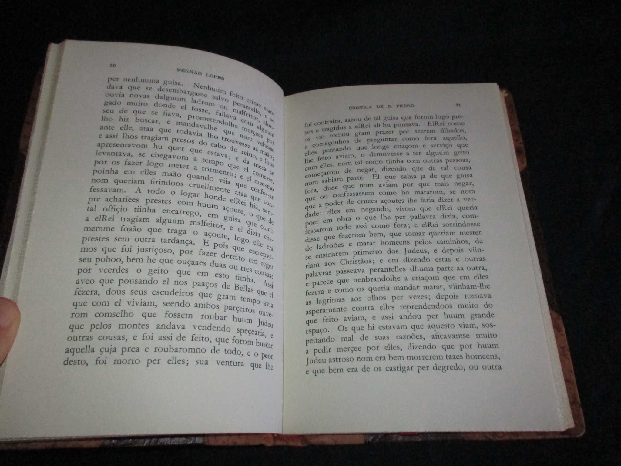 Livro Crónica de D. Pedro Fernão Lopes 2ª edição