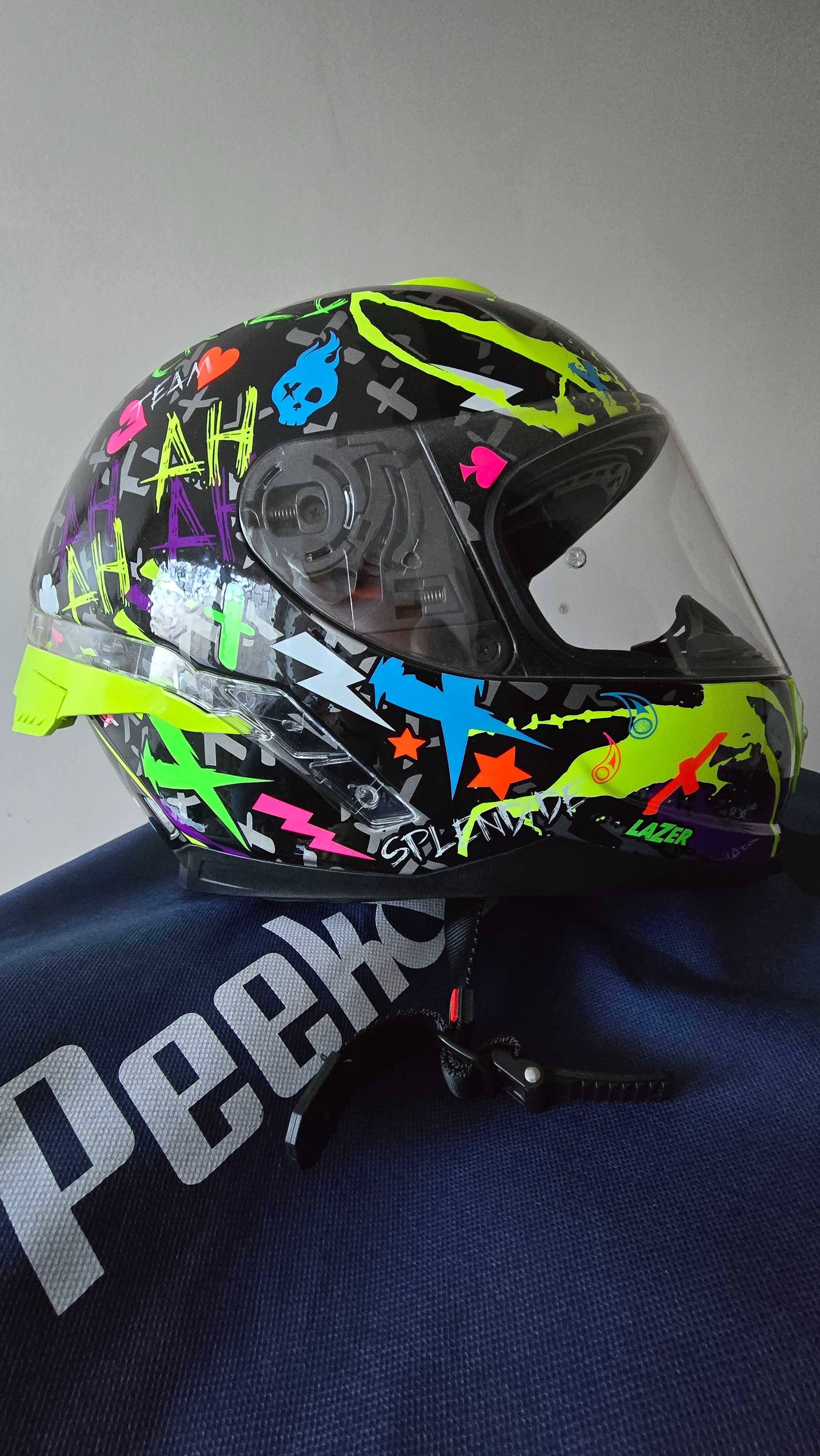 Kask na motor RAFAELE model LAZER