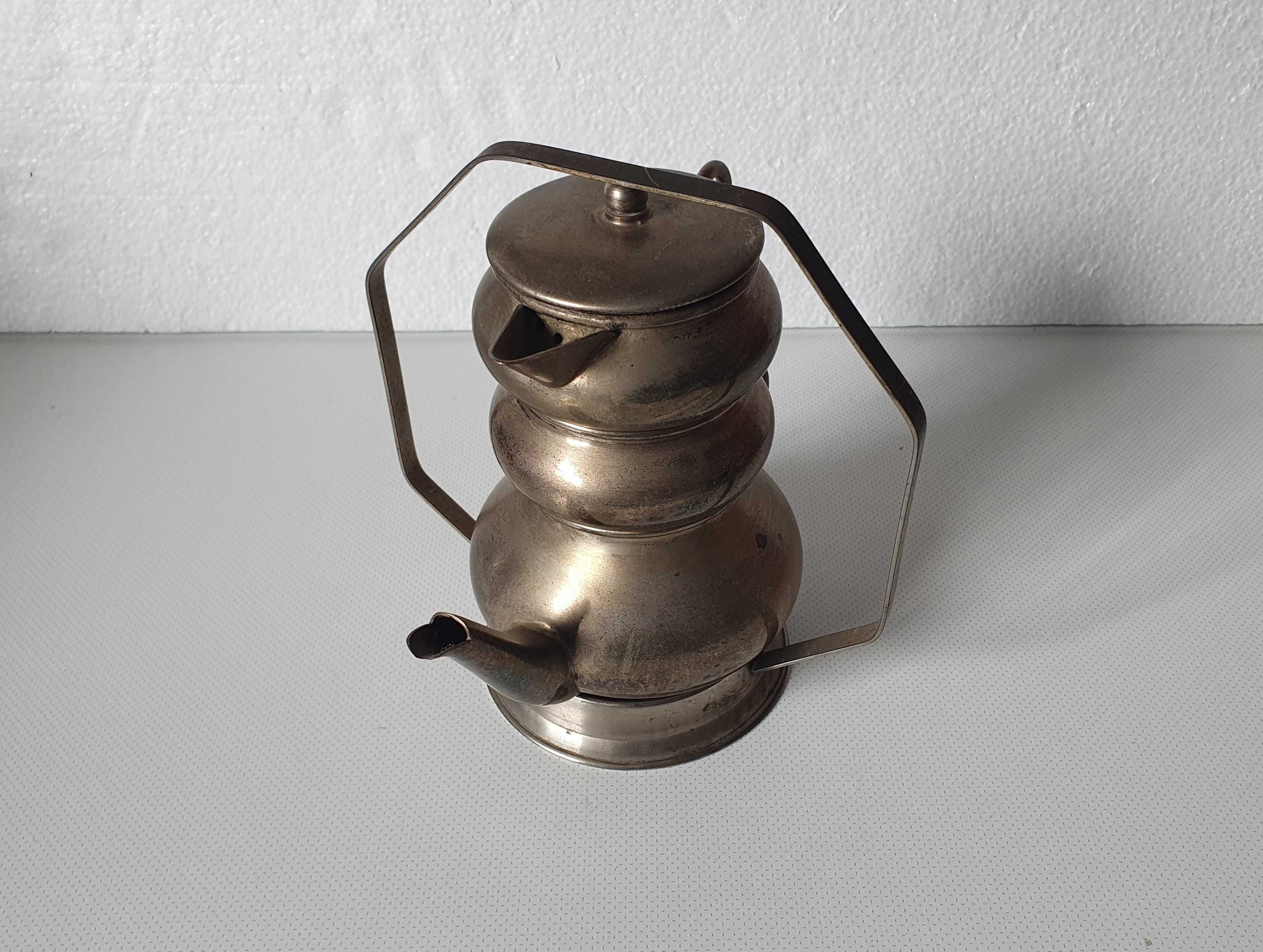 Raro 3 em 1: Bule, Cafeteira, Leiteira em casquinha - Muito antigo
