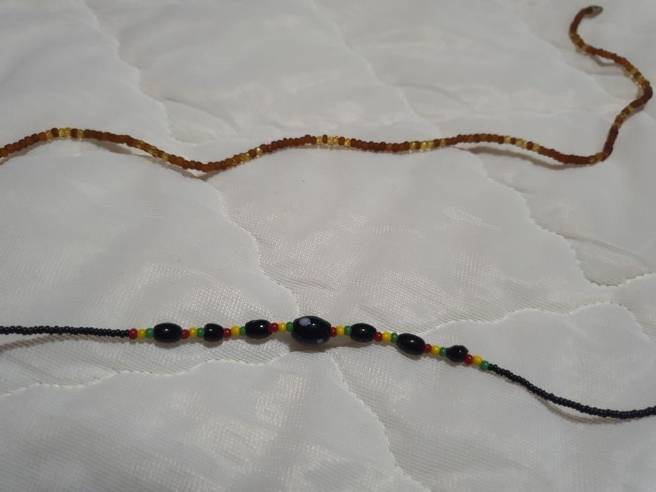 Bonito conjunto de fios artesanais