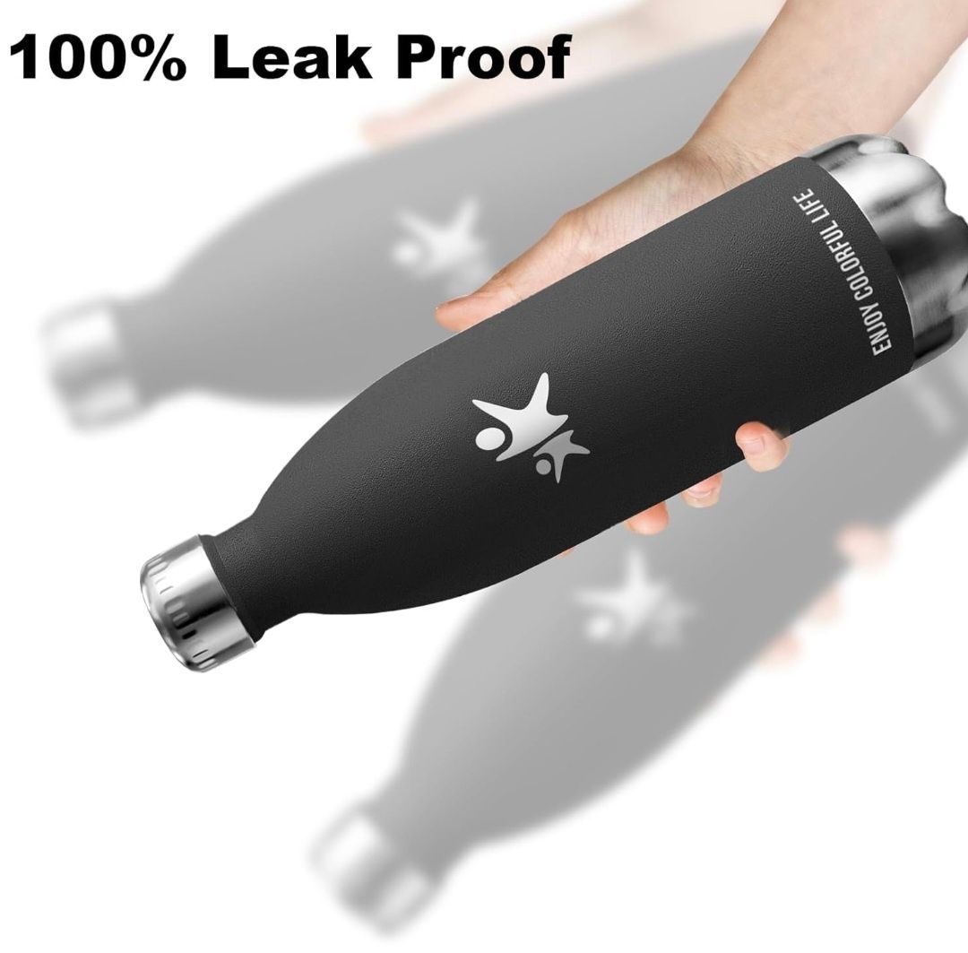 KollyKolla Butelka na wodę ze stali nierdzewnej izolowana 500 ml