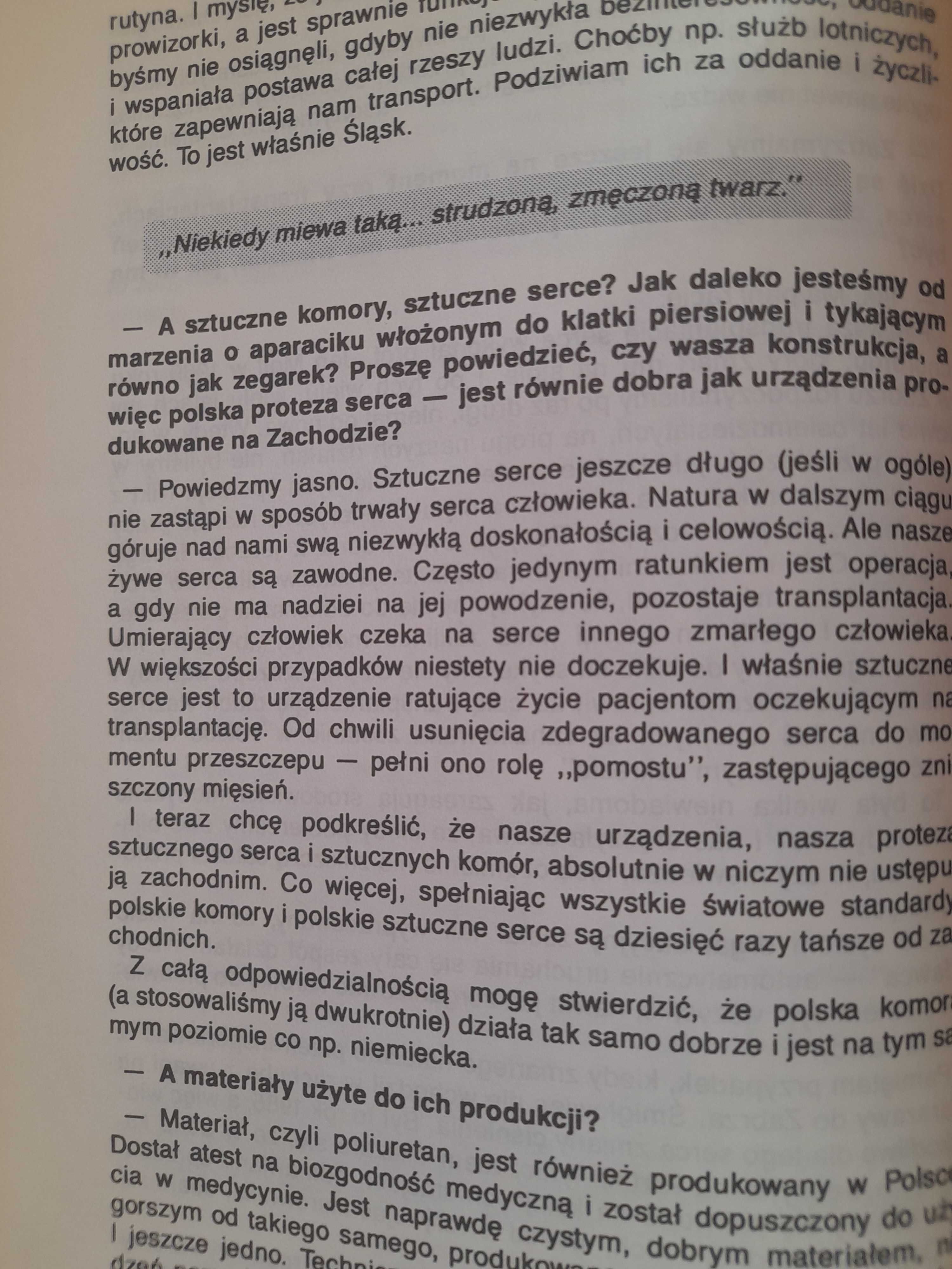 Profesor Religa Grażyna Cetys-Rajska