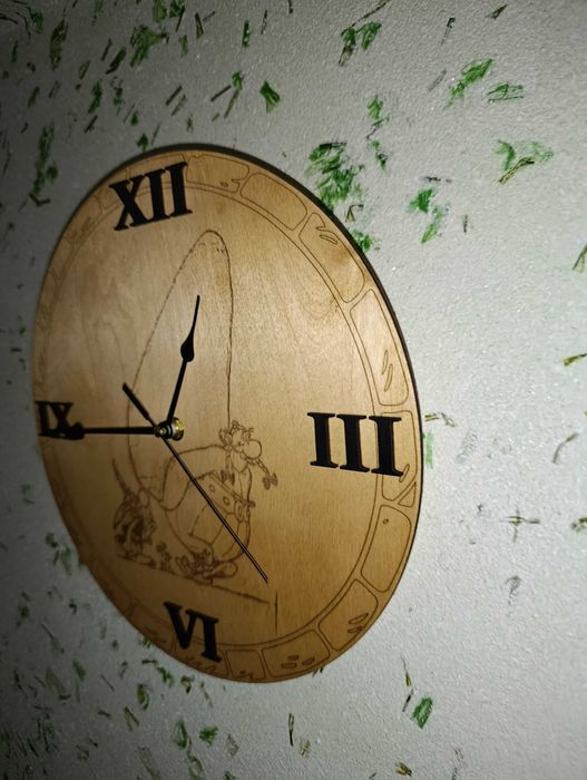 Zegar ścienny Asterix i Obelix