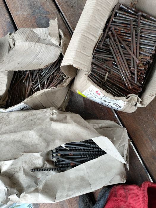 Gwoździe kotwy zestaw