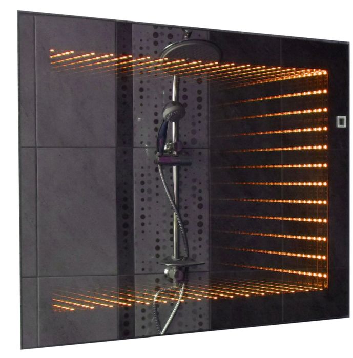 Lustro łazienkowe led 80x65