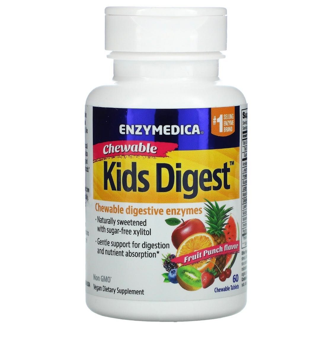 Ферменти для дітей Kids Digest Enzymedica 90 таблеток