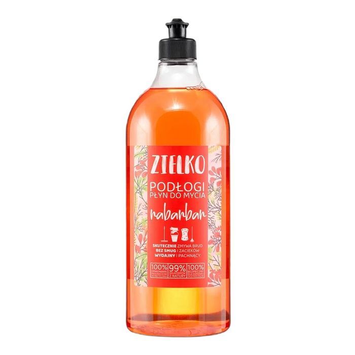 Zielko Podłogi płyn do mycia podłóg Rabarbar 1000ml