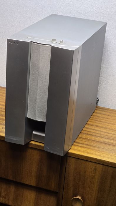 Sony SA WMS 355 srebrny subwoofer aktywny