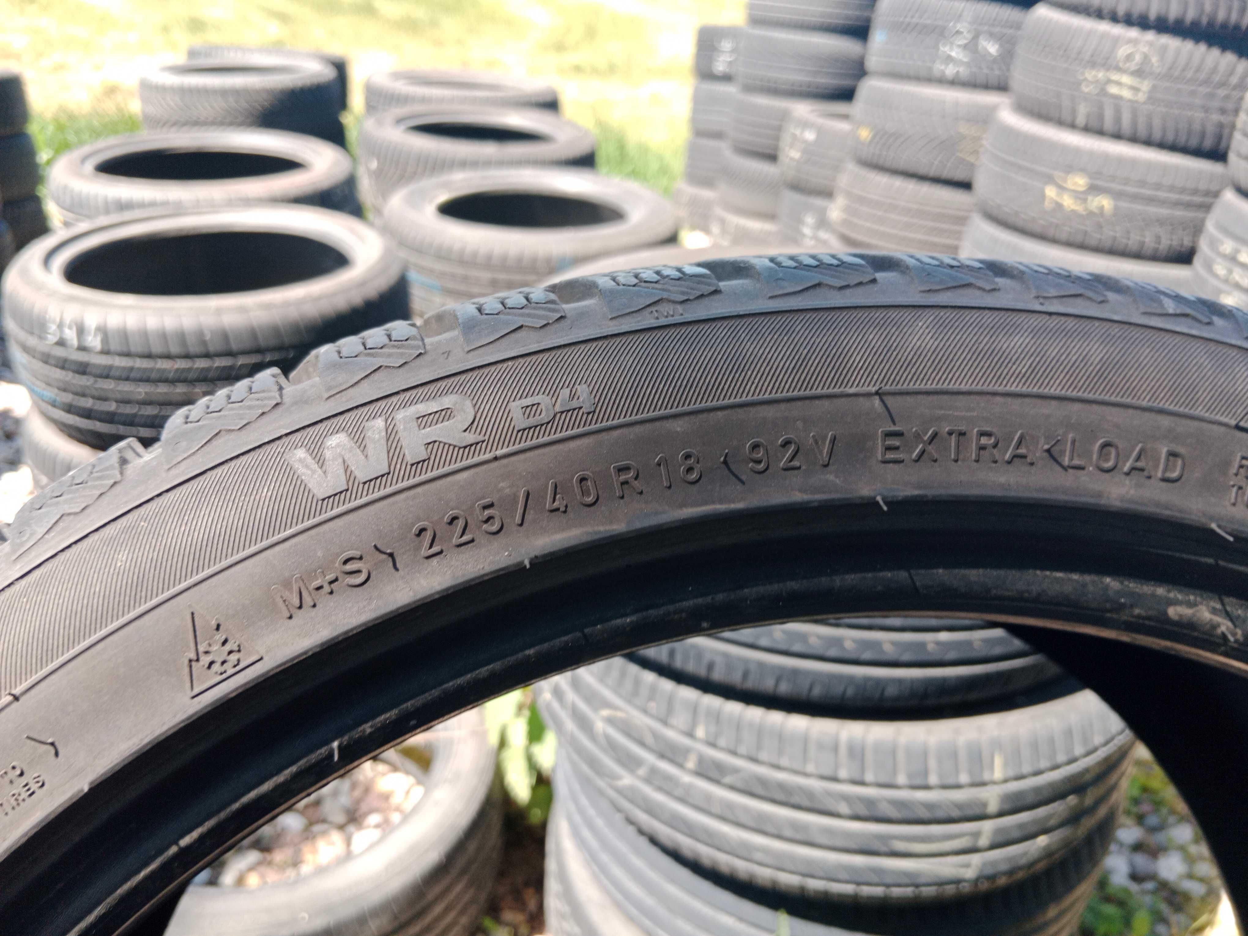 Opona używana 225/40R18 Nokian WR D4 1szt.
