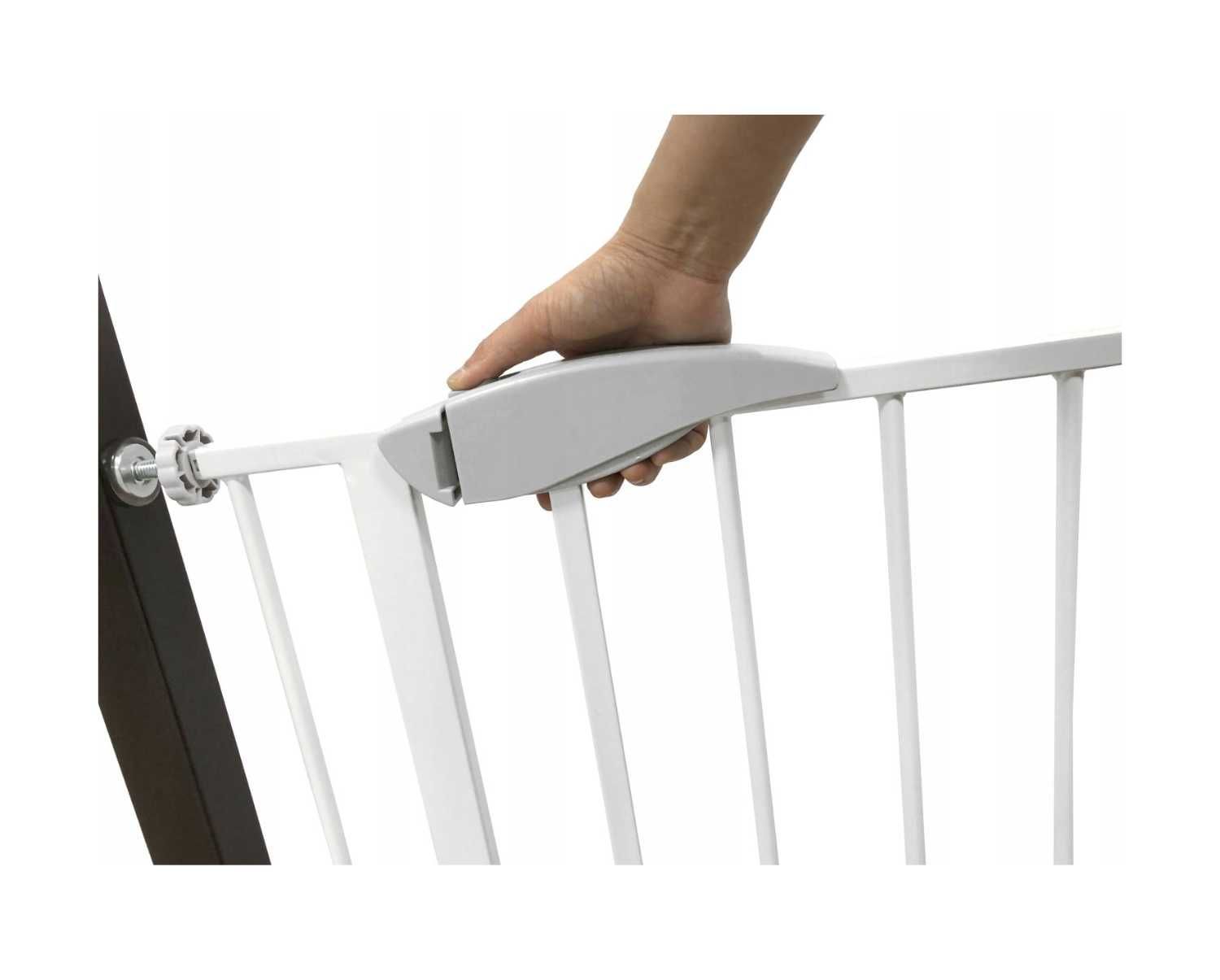 MEGA Bramka Zabezpieczająca Na Schody Dla Dzieci/Psa 75-115cm Wys 78cm