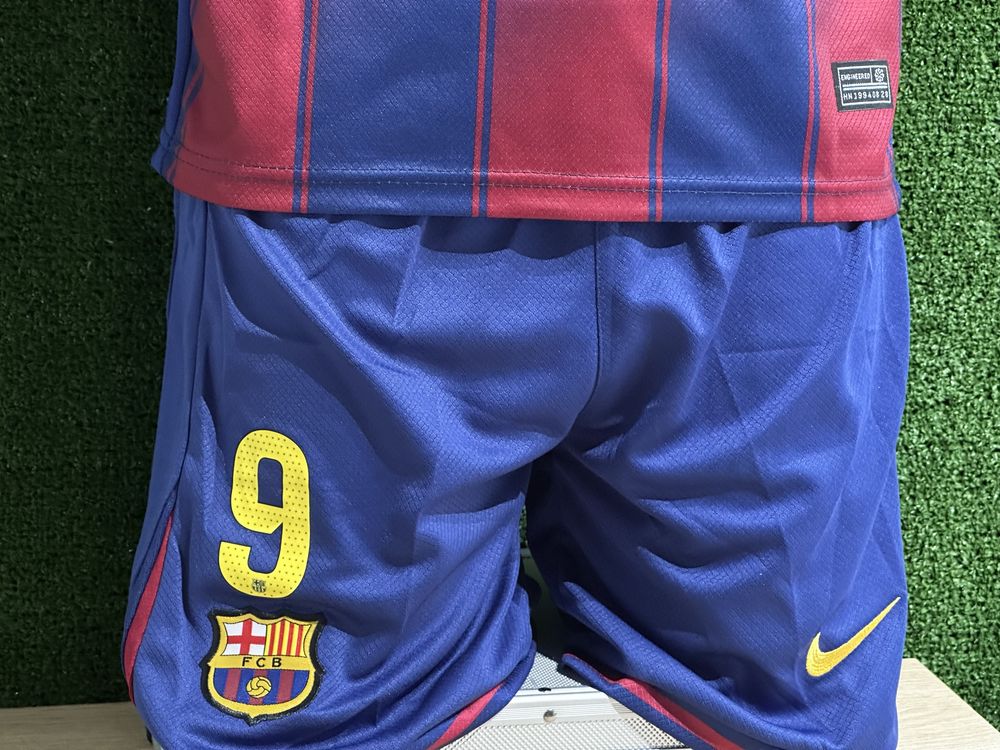 Koszulka FC Barcelona Lewandowski #9 Roz. 26, 9-11 lat, 140-150 + free